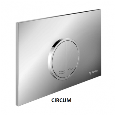 WC nuleidimo klavišas Schell Circum 4