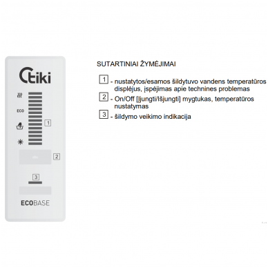Elektrinis vandens šildytuvas GBU 80 E5 4